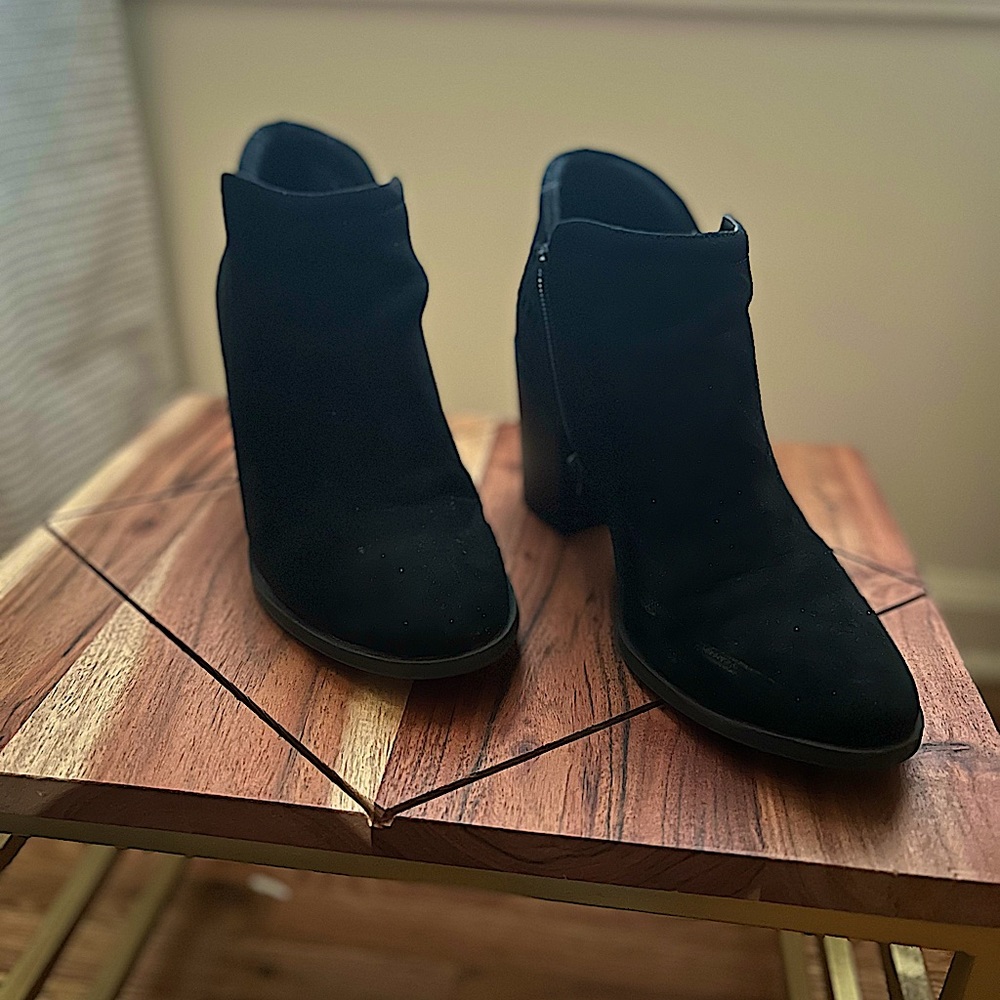 Black booties